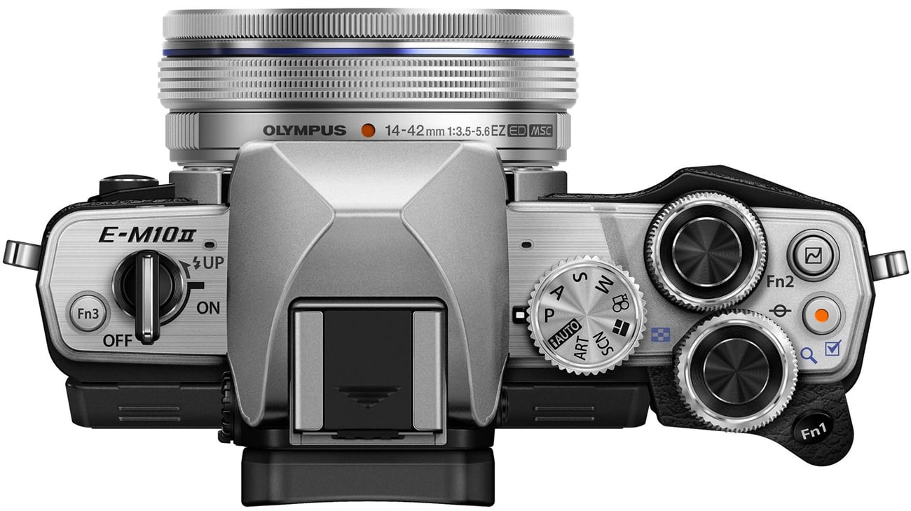 Olympus E-M10 Mark II srebrny + EZ-M 14-42 EZ